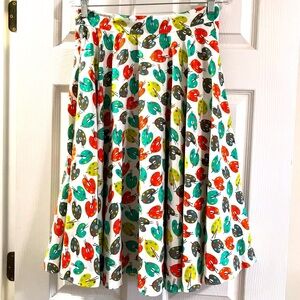 Bernie Dexter Artist Paint palette circle skirt